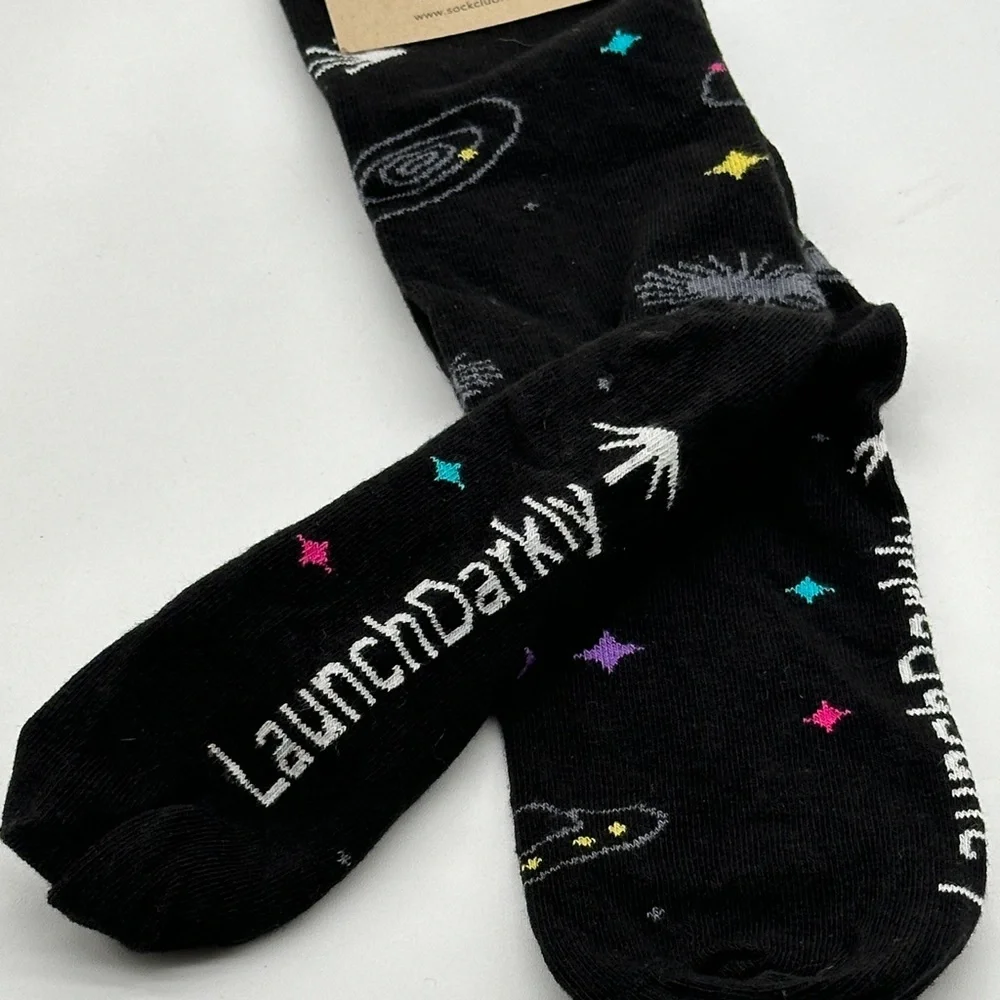 LaunchDarkly‎ - Black Socks - Sock Club - Brand New
